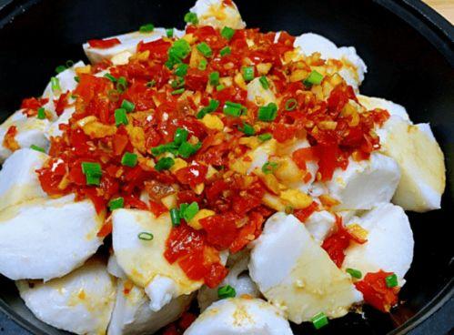 dy网红剁椒芋头吃瓜